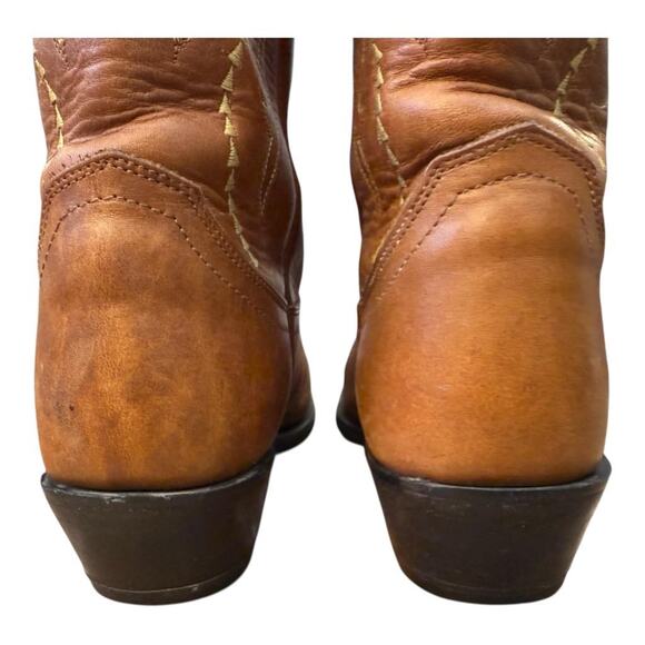Justin Classic Western Cowboy Boot Golden Saltillo Women size 7 B - Picture 4 of 7